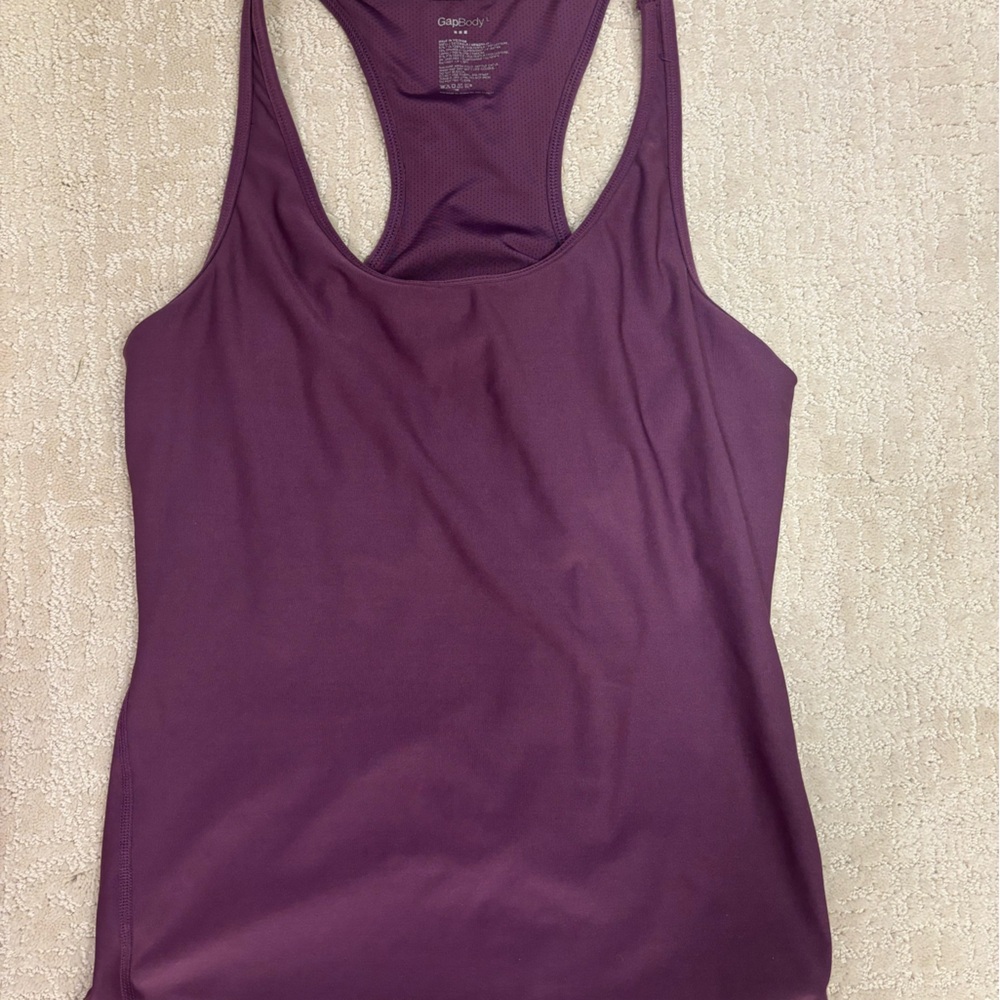 Purple Gap racerback work out shirt